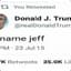 My name jeff