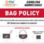 PNC Arena Bag Policy