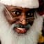 black santa