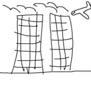 To Twin Towers - 911 in 2 shots
