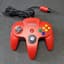 Red N64 Controller