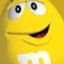 Yellow M&M