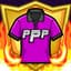 Purple Polo Player