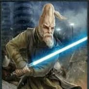 Handsome bald monk